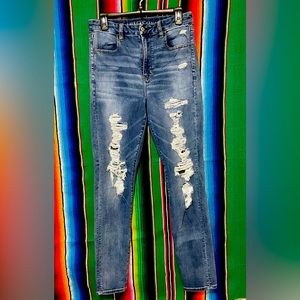 American Eagle curvy super hi-rise jegging